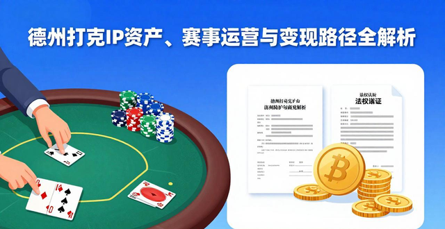 德州扑克IP资产、赛事运营与变现路径全解析
