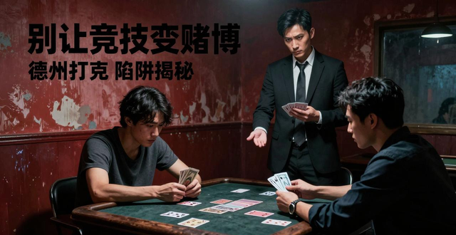 岑溪德州扑克地下局陷阱揭秘 别让竞技变赌博