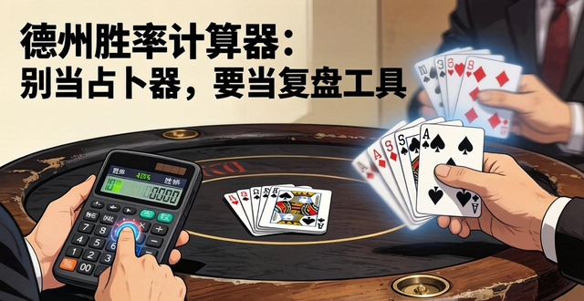 德州胜率计算器：别当占卜器，要当复盘工具