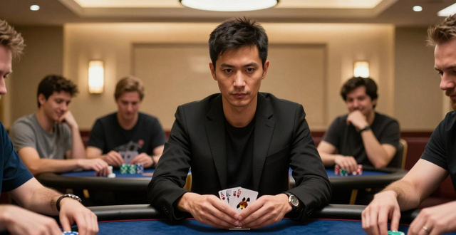 德州扑克陈强水平如何 国内线下现金局顶尖高手