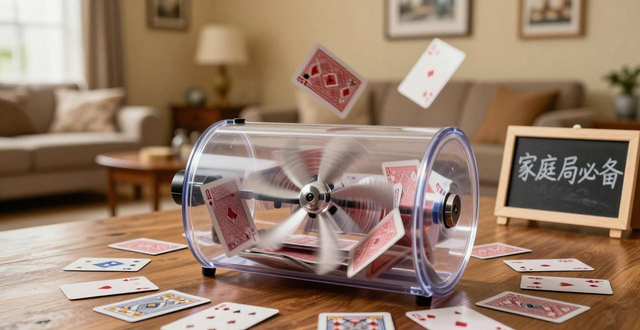 德州扑克套装洗牌有讲究 家庭局手动洗牌器更实用