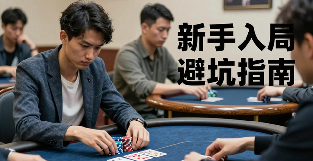 番禺线下德州扑克怎么找？新手入局避坑指南