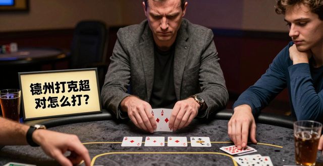 德州扑克超对怎么打？翻牌前中后策略全解