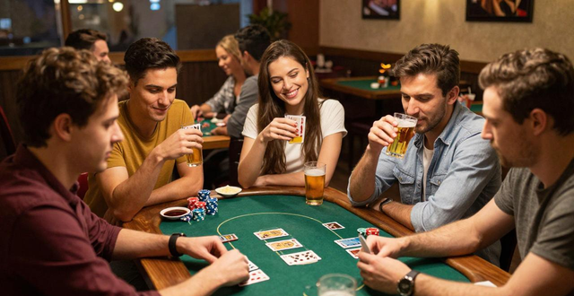 烤鱼店里打德州扑克合法吗？朋友聚会新玩法体验如何