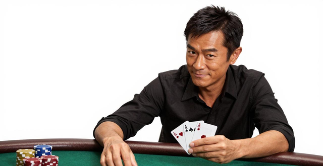 古天乐打德州扑克搞笑名场面 牌桌表情包太逗了