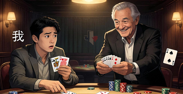 德州扑克趣事：新手用27赢光全场，老手诈唬反闹笑话