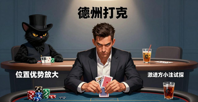 德州扑克遇到黑猫玩家怎么办？实战策略这样调
