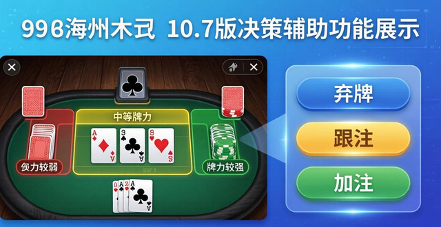 德州扑克10.7版改动大揭秘 老玩家教你新规则怎么玩