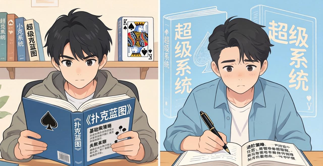 德州扑克布朗森超级系统：新手学思路别照搬