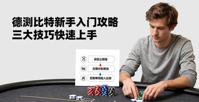 德州扑克新手入门攻略 三大技巧快速上手
