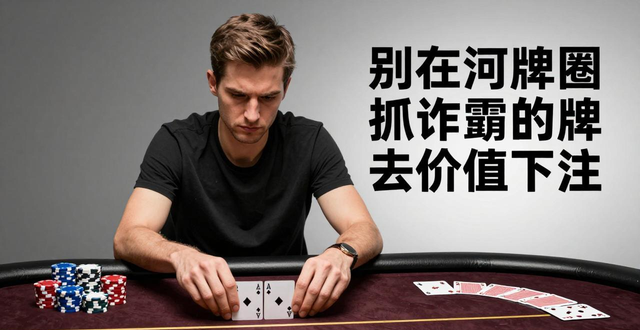 德州扑克经典语录：学会弃牌，别盲目送钱