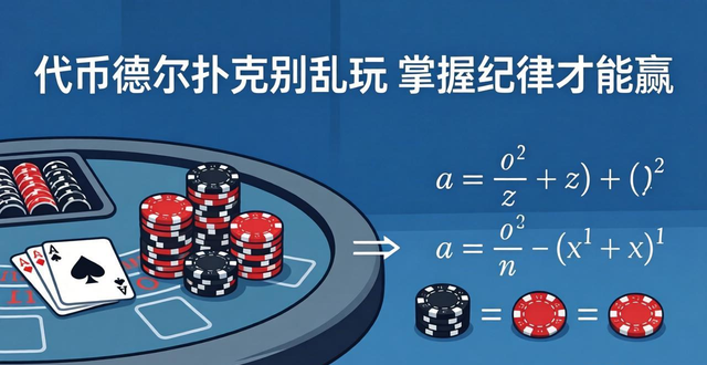 代币德州扑克别乱玩 掌握纪律才能赢