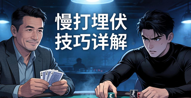 德州扑克doulem是什么？慢打埋伏技巧详解