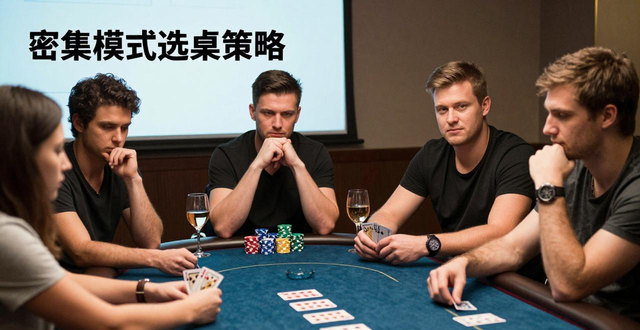德州扑克密集打法：决策标准化，情绪管理这样练