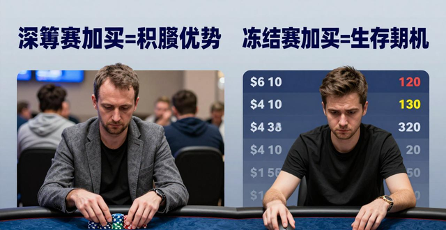 德州扑克锦标赛加买Add-on攻略 筹码少必买别犹豫