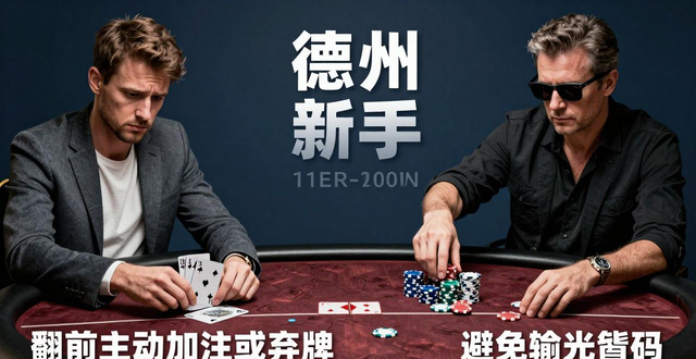 Fox德州扑克新手怎么玩？掌握这3个要点避免输光筹码