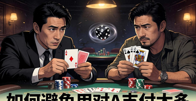 德州扑克拿到对A别大意，QQ这样打让你翻车