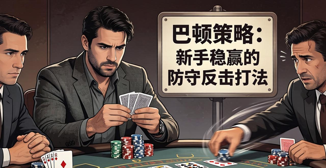 德州扑克巴顿策略 新手稳赢的防守反击打法