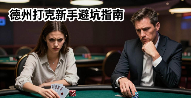 朵朵德州扑克新手避坑指南 学会冷静跟牌不硬刚