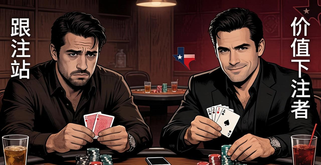 德州扑克QQ三大冤家：疯凶跟注站紧弱，对付他们有绝招