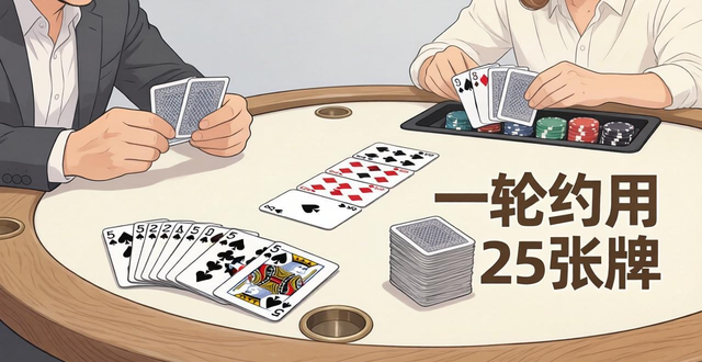 德州扑克用多少张牌？标准52张，不含大小王