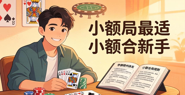 新手玩友善德州扑克 轻松学规则不惹人厌
