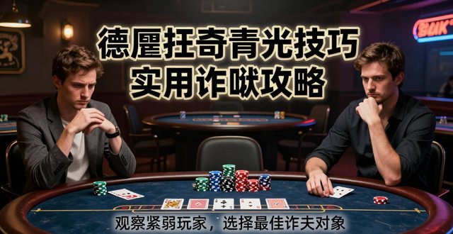 德州扑克青光技巧 实用诈唬攻略