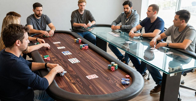 德州扑克桌子选多大？8-10人选183cm，6人局152cm