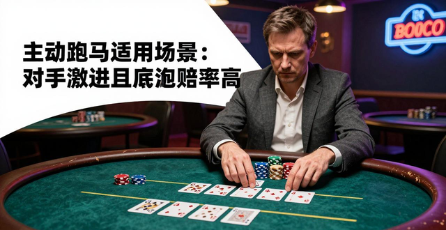 德州扑克跑马是什么意思？新手必看全下对决攻略