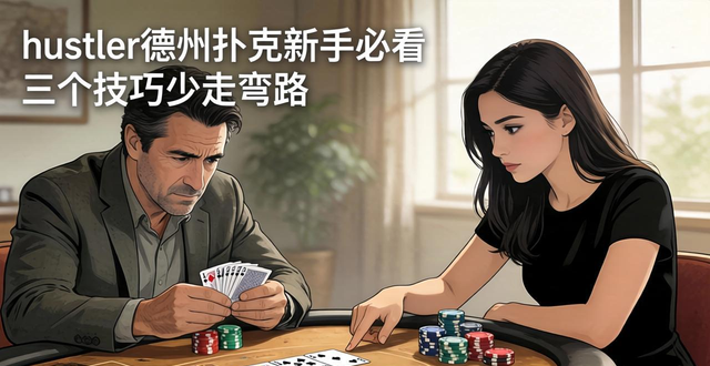 hustler德州扑克新手必看 三个技巧少走弯路
