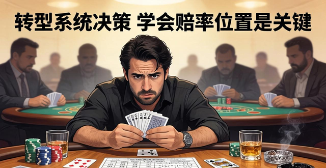 德州扑克老是输钱？转型系统决策 学会赔率位置是关键