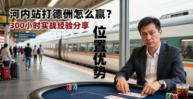 河内站打德州怎么赢？300小时实战经验分享
