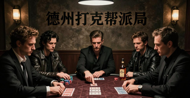德州扑克帮派局是啥？教你一眼识破牌桌暗号