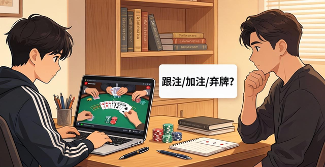 qq德州扑克视频怎么学？新手看基础，高手学思路