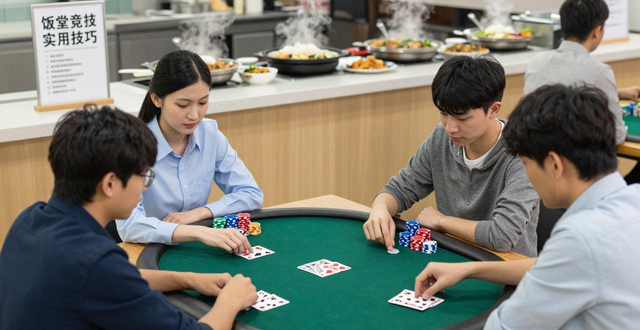 饭堂玩德州扑克怎么赢？新手快速入门技巧