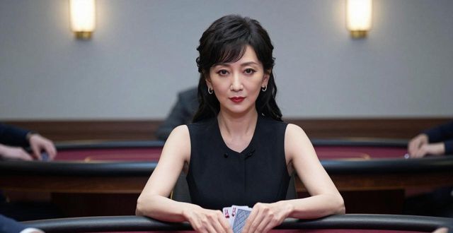 赵雅芝玩德州扑克，不老女神原来还是策略高手