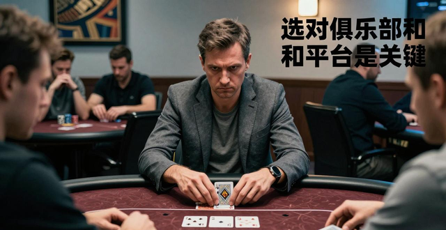 江苏德州扑克怎么玩？选对俱乐部和平台是关键
