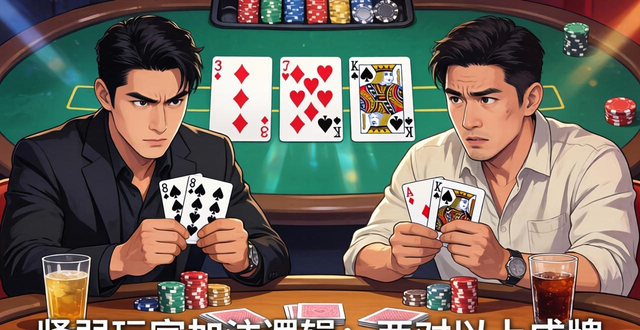 德州扑克121新手必看!起手牌与下注时机实战技巧 德州扑克121新手必看!起手牌与下注时机实战技巧