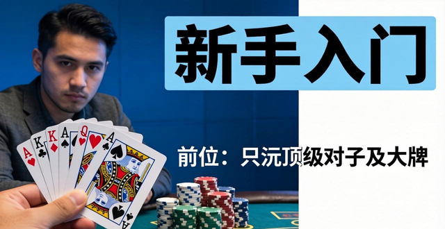 德州扑克和梭哈不是一回事！新手入门规则玩法详解