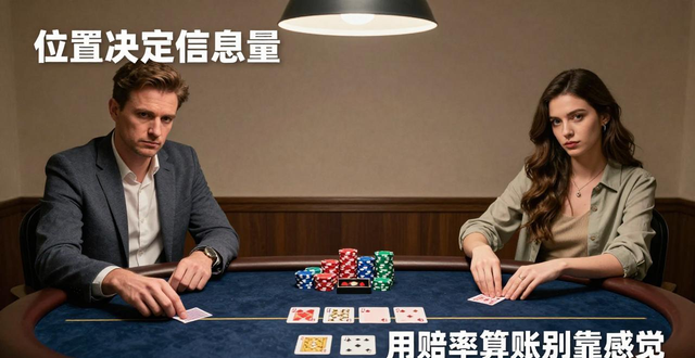 玩德扑位置决定信息量 用赔率算账别靠感觉 玩德扑位置决定信息量 用赔率算账别靠感觉