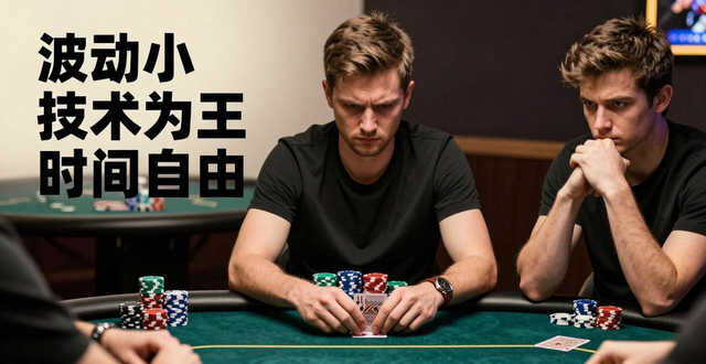 德州扑克现金桌优势:波动小、技术为王、时间自由 德州扑克现金桌优势:波动小、技术为王、时间自由