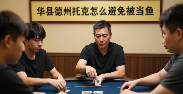 华县德州扑克怎么玩 本地规则技巧详解