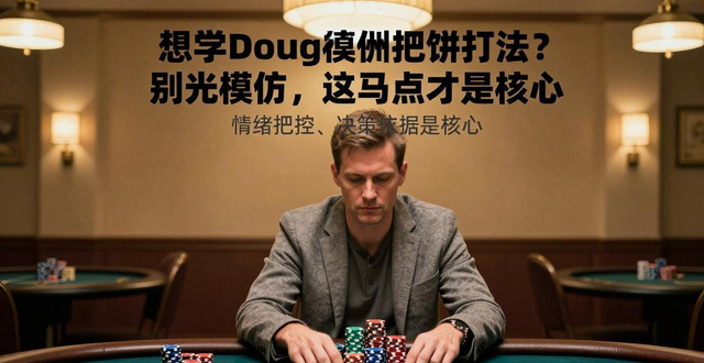想学doug德州扑克打法？别光模仿，这三点才是核心