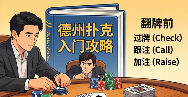 德州扑克入门攻略:看维基百科学规则技巧 德州扑克入门攻略:看维基百科学规则技巧