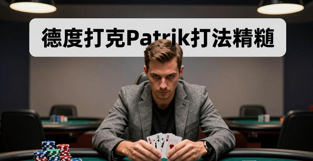 德州扑克Patrik打法精髓 学他盈利的底层逻辑 德州扑克Patrik打法精髓 学他盈利的底层逻辑