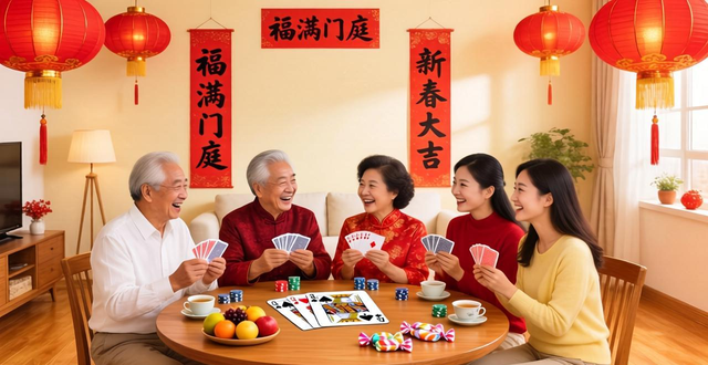 春节德州扑克拜年攻略:用牌局送福,轻松拿捏长辈朋友 春节德州扑克拜年攻略:用牌局送福,轻松拿捏长辈朋友