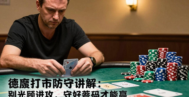 德州扑克防守讲解：别光顾进攻，守好筹码才能赢