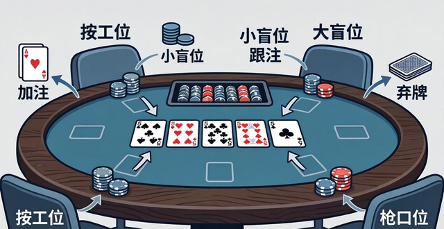 德州扑克规则入门 手牌强弱与下注技巧实用手册 德州扑克规则入门 手牌强弱与下注技巧实用手册