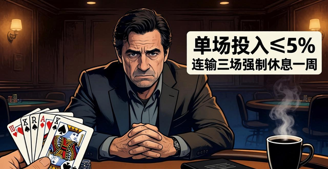 德州扑克最惨痛教训：河牌圈被反超，输给贪婪和恐惧