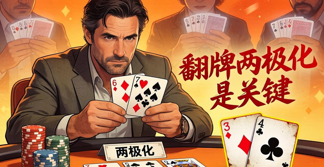 德州扑克69怎么玩？后位入池、翻牌两极化是关键